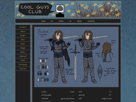 ocs/curses/julius screenshot