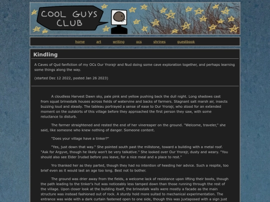 writing/short-stories/kindling screenshot