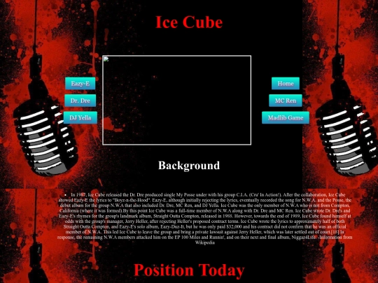 finalproject/icecube screenshot