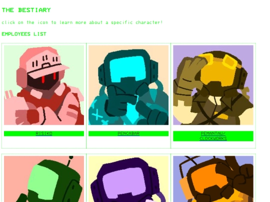 ISAW/iframes/bestiary screenshot