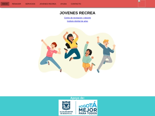 recrea joven screenshot