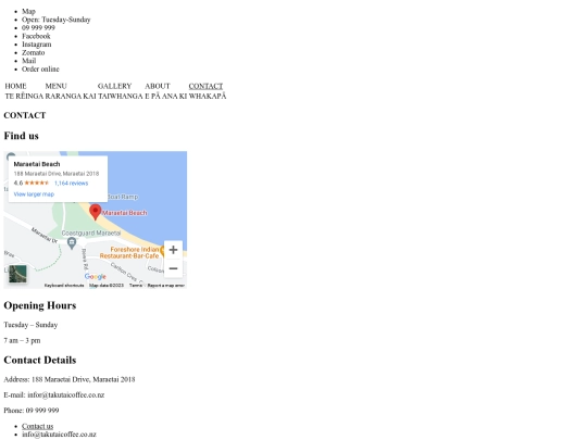 Contact screenshot