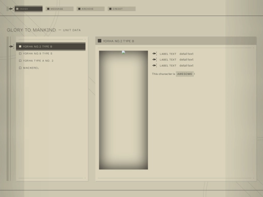 index screenshot