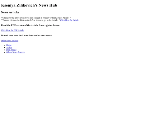 News Hub Assignment-1 screenshot