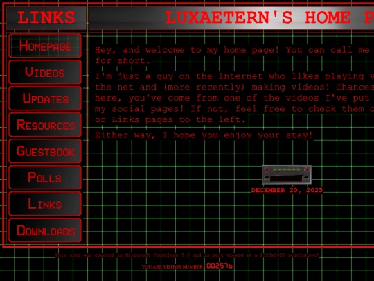 homepage screenshot