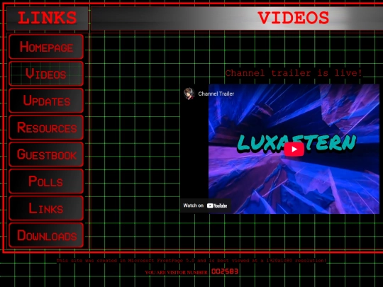 videos screenshot