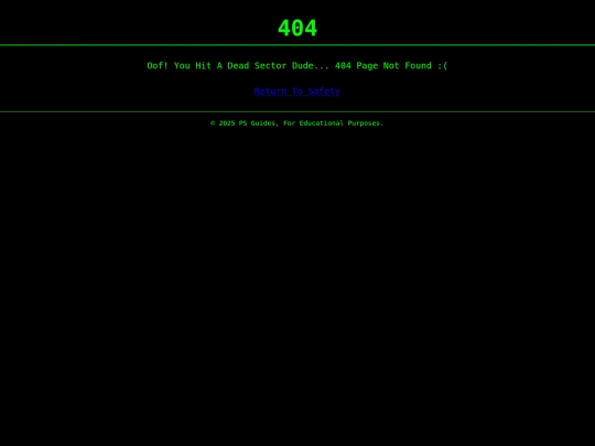 not_found screenshot