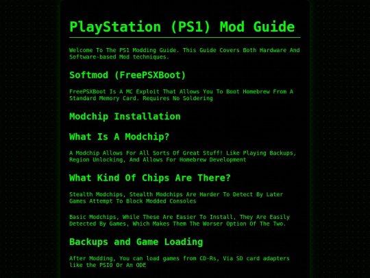 ps1 screenshot