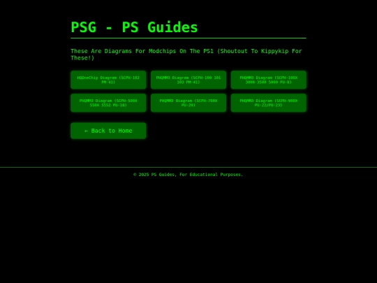 ps1mcdiags screenshot