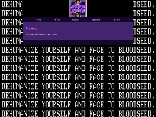 projects screenshot