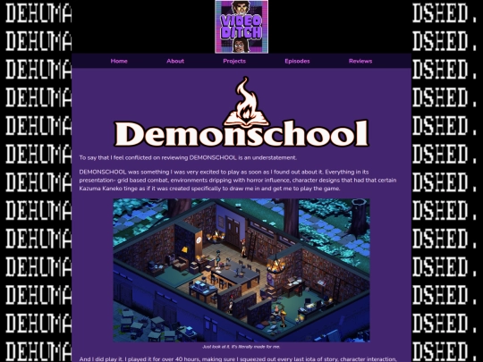 reviews/Demonschool screenshot