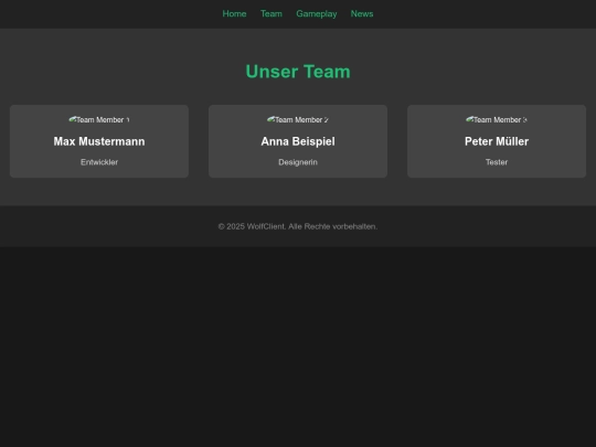 team screenshot