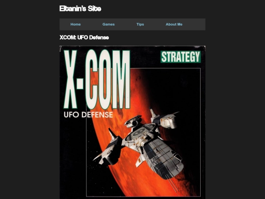 games/xcom screenshot