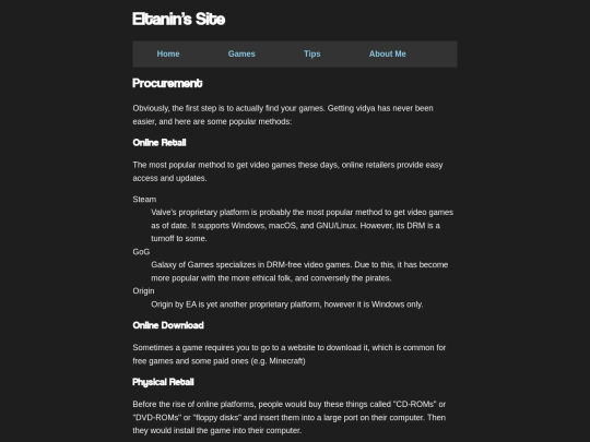 tips/procurement screenshot