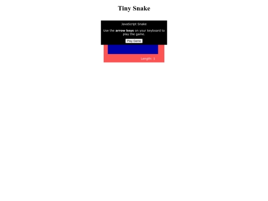 tinysnake screenshot