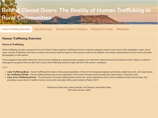 trafficking screenshot
