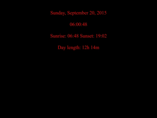 time screenshot