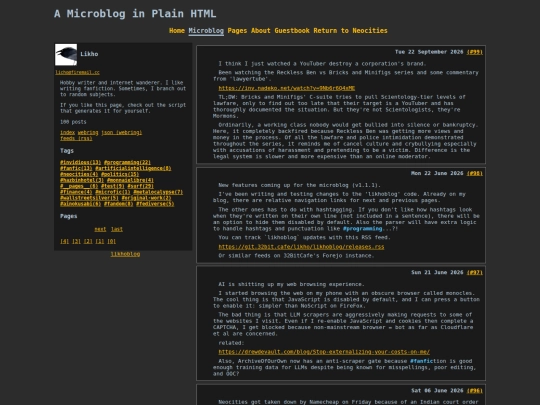 microblog screenshot