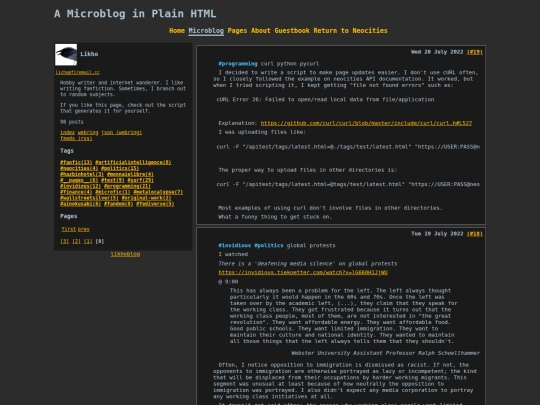 microblog/pages/0 screenshot
