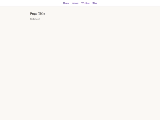 blog screenshot