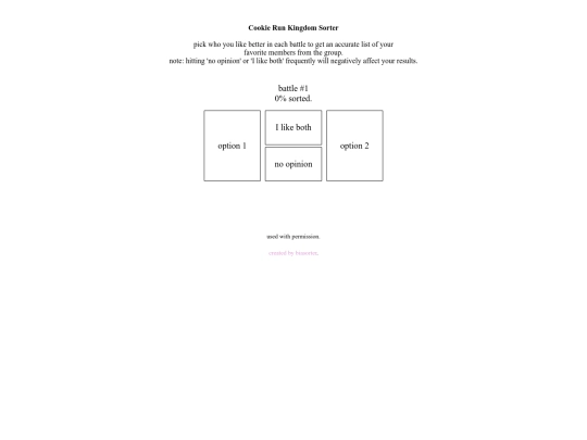 CookieRunKingdomSorter/CRKsorter screenshot