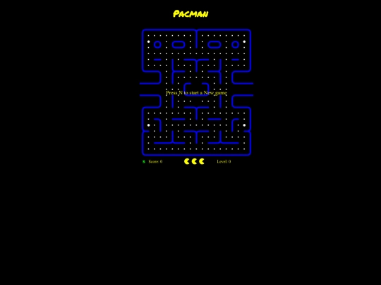 juego divertido/Pacman screenshot