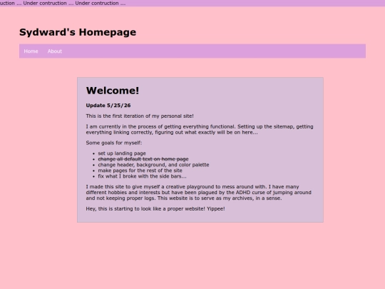 home screenshot