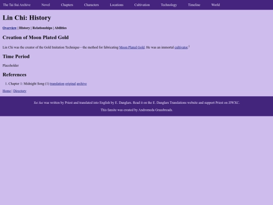 characters/lin-chi/history screenshot
