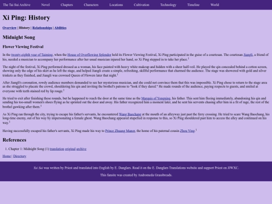 characters/xi-ping/history screenshot