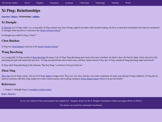 characters/xi-ping/relationships screenshot