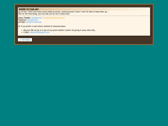 contact screenshot
