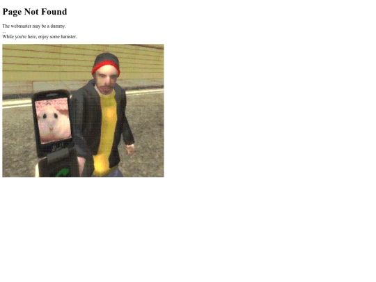 not_found screenshot