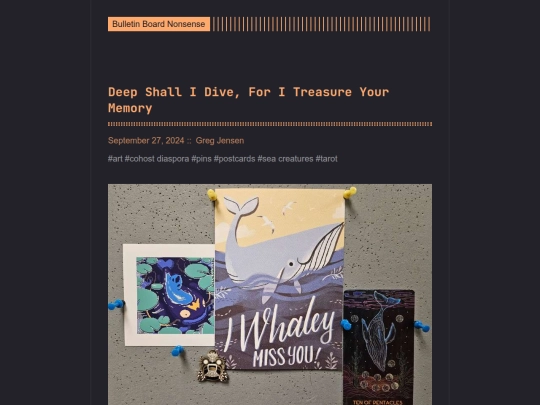 bulletin-board-nonsense/post/deep-shall-i-dive-for-i-treasure-your-memory screenshot