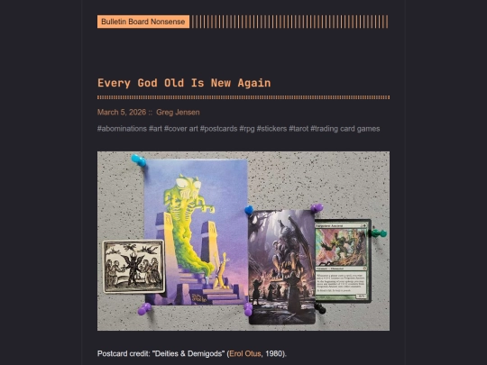 bulletin-board-nonsense/post/every-god-old-is-new-again screenshot