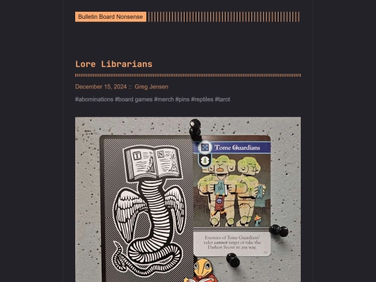 bulletin-board-nonsense/post/lore-librarians screenshot