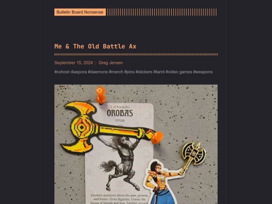 bulletin-board-nonsense/post/me-and-the-old-battle-ax screenshot
