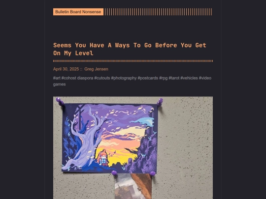bulletin-board-nonsense/post/seems-you-have-a-ways-to-go-before-you-get-on-my-level screenshot