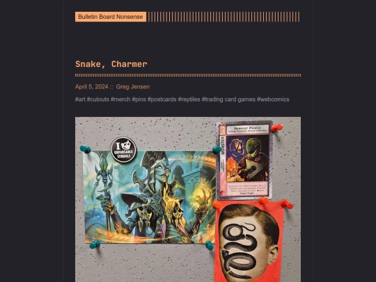 bulletin-board-nonsense/post/snake-charmer screenshot