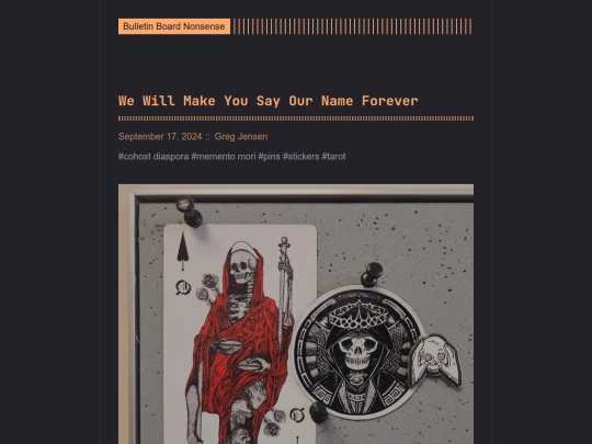 bulletin-board-nonsense/post/we-will-make-you-say-our-name-forever screenshot
