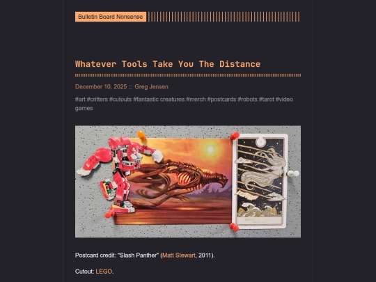 bulletin-board-nonsense/post/whatever-tools-take-you-the-distance screenshot