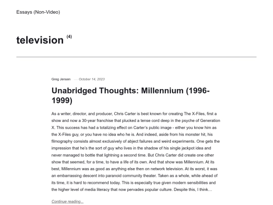 essays/tags/television screenshot