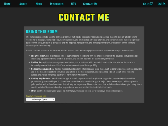 contact_me screenshot