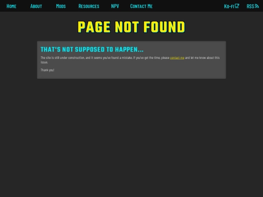 not_found screenshot