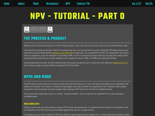 npv/tut/pg01 screenshot