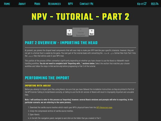 npv/tut/pg03 screenshot