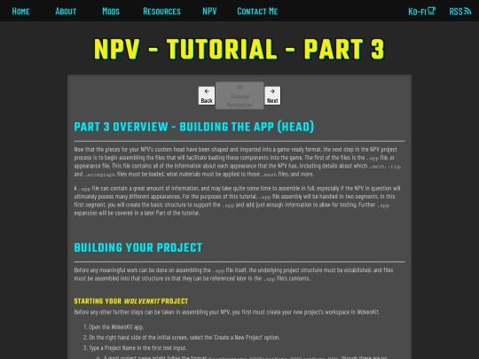 npv/tut/pg04 screenshot
