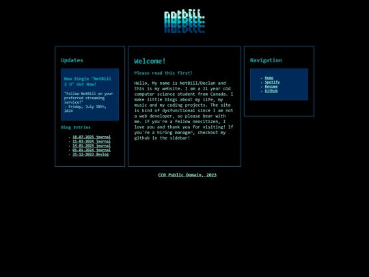 index screenshot