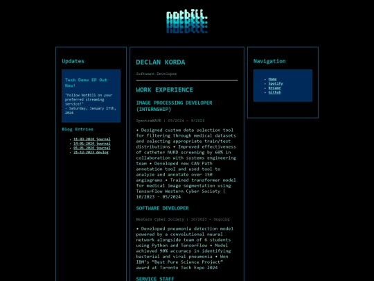 resume screenshot