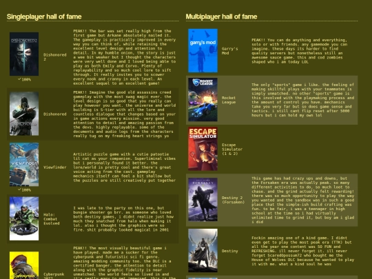 games screenshot