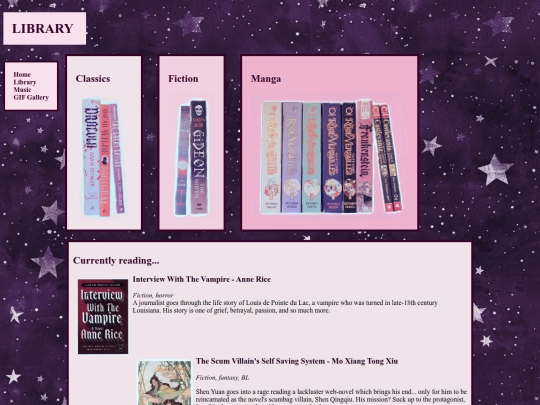 library screenshot